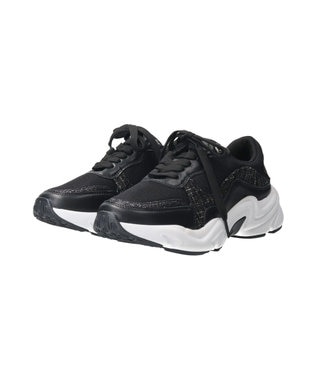 Bridget Birkin 【Bridget Birkin】ラメツイードコンビスニーカー