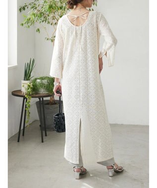 Green Parks AnriettMusee レースロングワンピース Beige