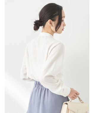 earth music&ecology ２ｗａｙタイブラウス Off White