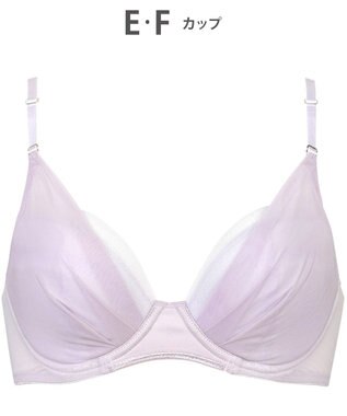 Wing 【マッチミーブラ】 ブラがわたしに合わせてくれる 【グッドデザイン賞受賞】 バストの左右差や個々のバストの状態に対応  KB2011 ウイング／ワコール ラベンダー