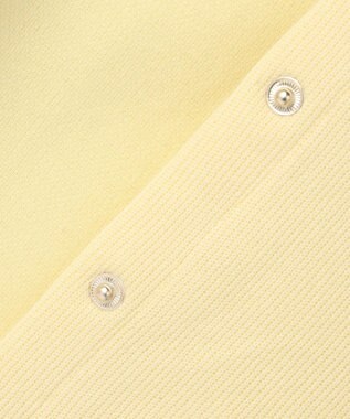 ANY KIDS 【洗濯機可能】スナップボタン カーディガン イエロー