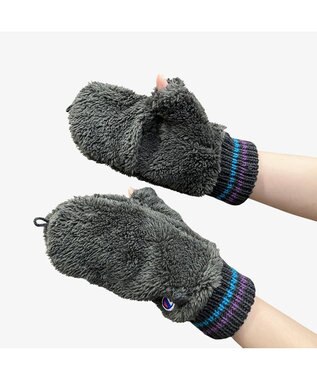 林八百吉商店 Champion　ボアフィンガーレスフードグローブ チャコール