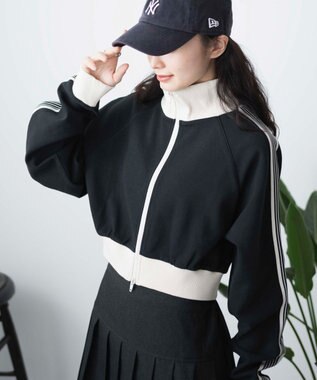 WEGO ショートトラックジャケット ブラック