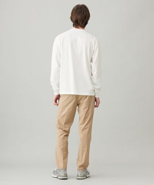 UNFILO MENS 【男女兼用】スマート ストレッチ ロングスリーブTEE【OCEANS web / YouTube 掲載】 ホワイト