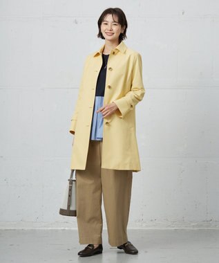 J.PRESS LADIES 【WEB限定カラーあり】スムースジャージー フレアー カットソー 【WEB限定】ネイビー系