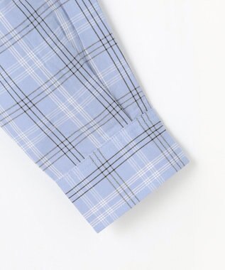 J.PRESS KIDS 【140-170cm】オックス チェックシャツ スカイブルー系3