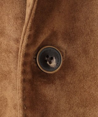 JOSEPH ABBOUD 【やぎ革ゴートスウェード/軽量/ソフト/ストレッチ】ゴートスウェード ジャケット キャメル系