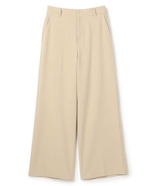 UNFILO マイビューティ ストレートパンツ ベージュ