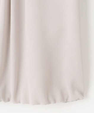 自由区 【洗える】ロイヤルシフォン ブラウス ライトグレー系