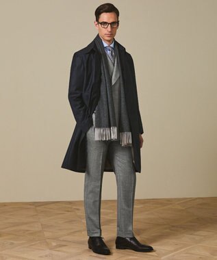 GOTAIRIKU 【Zegna/ゼニア】TROFEOラミネートロング ステンカラーコート グレー系4