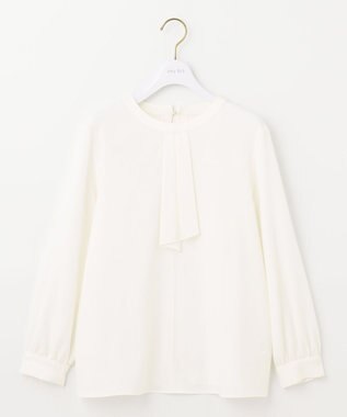 ANY SIS 【洗える】ボウタイ ブラウス オフホワイト