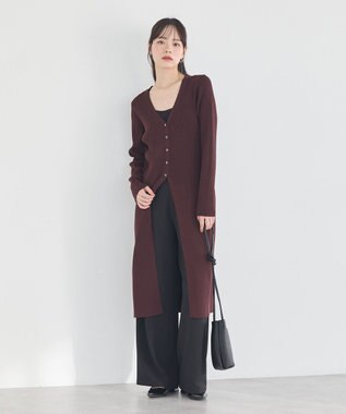 earth music&ecology 【予約】【2WAY】ラップスカート付きパンツ ブラック