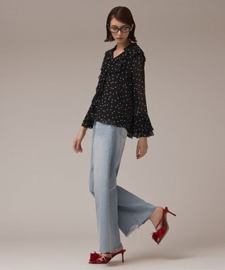 ラッフルドットトップ