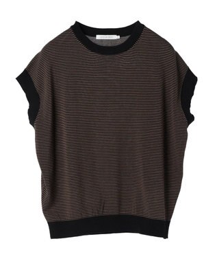 AMERICAN HOLIC フレンチスリーブニットプルオーバー Border