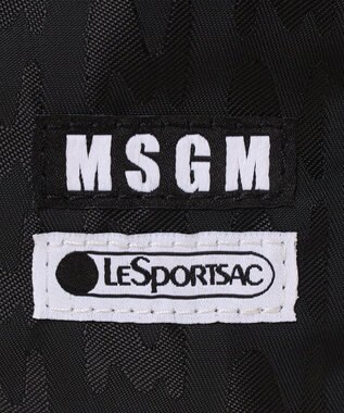 LeSportsac MSGM LG BOAT TOTE/ボートトートブラックジャカード ボートトートブラックジャカード