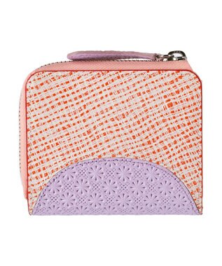 tsumori chisato CARRY スプリングねこパズル 2つ折り財布 パープル