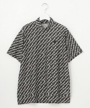 23区GOLF 【MEN】レジメロゴストレッチモックネック ブラック系5