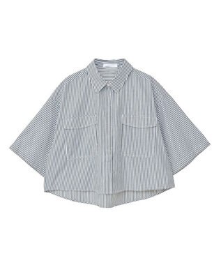 Green Parks ５分袖ショートシャツ Black