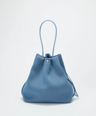 TOPKAPI 【Breath TOPKAPI】メッシュ 2way ビッグ ワンハンドル ショルダーバッグ ブルーグレー