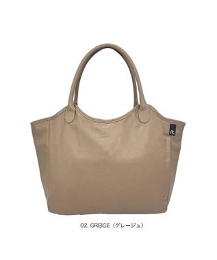 ROOTOTE 3638【A4サイズ収納】SC.ハビチェル.シームリー-A 02：グレージュ