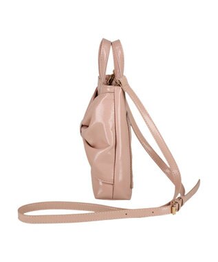 ROOTOTE 0670【直営店限定:ミニショルダー】ベビールーエナメルリボン-A 01：ピンク