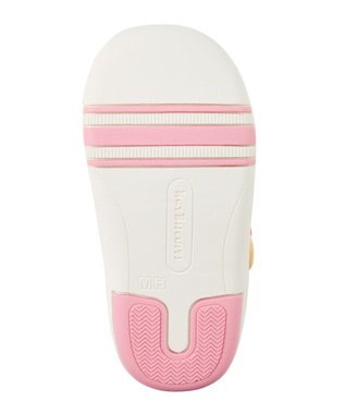 MIKI HOUSE HOT BISCUITS 【14-15.5cm】 ワンストラップ風 ダブルラッセル セカンドベビーシューズ マルチカラー