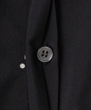 UNFILO L フライヨーク ワンピース ブラックドット