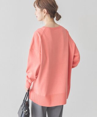 AMERICAN HOLIC 前振りロングニットプルオーバー Pink