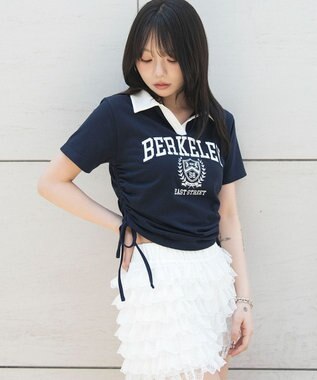 WEGO スキッパーサイドドロストT ネイビー