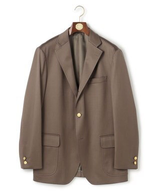 J.PRESS MEN 【J.PRESS ORIGINALS】Wool Satin Stretch 3B Blazer / Made in Japan / New Authentic-Fit カーキ系