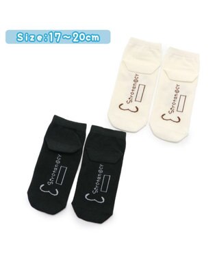 Mother garden しろたん 靴下 2足セット 〈顔ぼんミルク柄 顔ぼんおにぎり柄〉 13cm~16ｃｍ 17cm~20ｃｍ 21cm~24ｃｍ マルチカラー