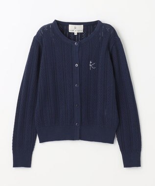 組曲 KIDS 【110-140cm】クラシック カーディガン ネイビー系
