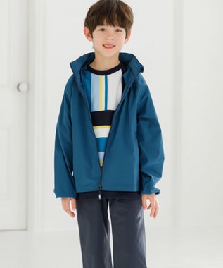 J.PRESS KIDS 【100-130cm】50/2 マルチボーダー Tシャツ ネイビー系1