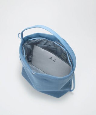 TOPKAPI 【Breath TOPKAPI】メッシュ 2way ビッグ ワンハンドル ショルダーバッグ ブルーグレー