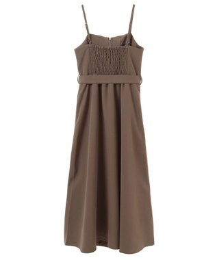 earth music&ecology ダブルジップキャミドレ Mocha