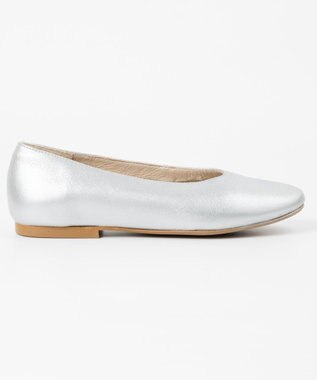 BONTRE 【BONTRE/ボントレ】ソフトフラットパンプス/02501-RS シルバー