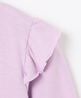 ANY KIDS 【WEB限定】7daysプリントTシャツ ラベンダー×ドレス