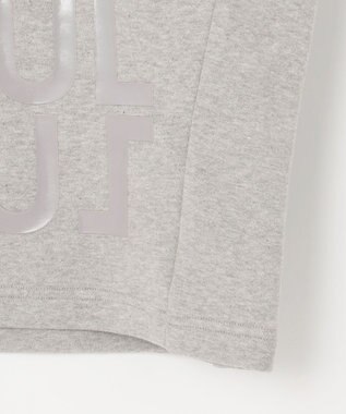 PW CIRCULUS 【WOMEN】【洗える/軽量】裏毛 ロゴ フーデッド プルオーバー ゴルフウェア レディース ライトグレー