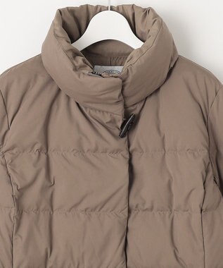 J.PRESS LADIES ブラッシュドマルチポリ ショート ダウンコート ブラウン系