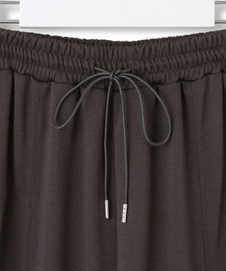 23区 S 【SLOW/一部店舗限定】コットンライクテリー イージー パンツ グレー系