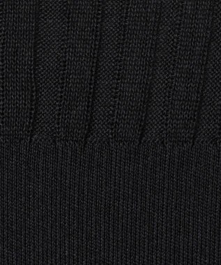 uncrave シアーニット コンビトップス ブラック