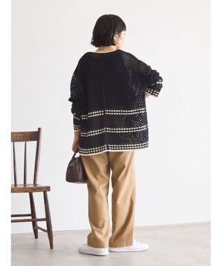 AMERICAN HOLIC クロシェカーディガン Black