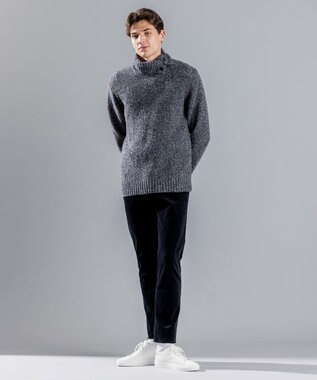 JOSEPH HOMME ライトコーデュロイストレッチ / CIGAR 5P ブラック系