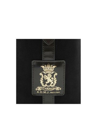 A.D.M.J. 【ファブリック】スエードプラス/バケットトートM ブラック