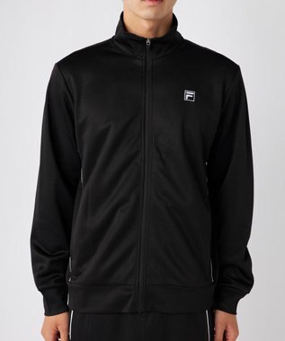 FILA GOLF／marie claire 【FILA GOLF】スタンドジップブルゾン ブラック