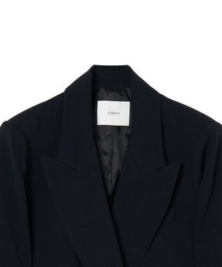JOSEPH 【FOUNDATIONS】コンフォートキャディー ダブルブレストジャケット Black