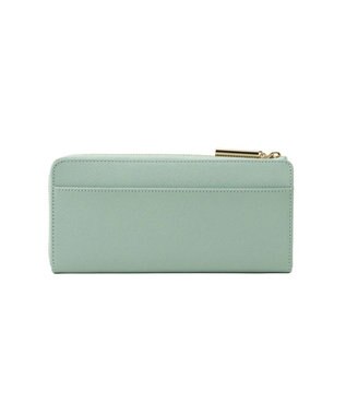 LANVIN en Bleu リュクサンブールハート Lファスナー長財布 ミント