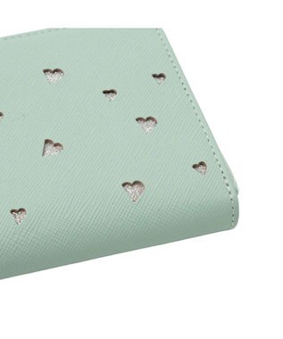 LANVIN en Bleu リュクサンブールハート Lファスナー長財布 ミント