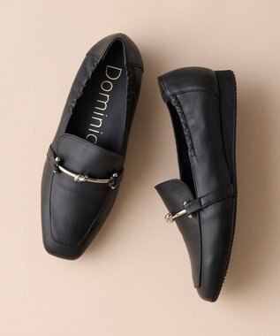 Dominic3 軽量 ノットビットソフトレザーローファー