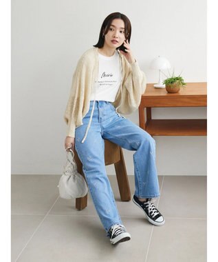 Green Parks ２ｗａｙ　スラブボレロカーディガン Light Beige